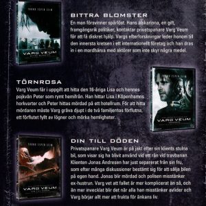 DVD - Varg Veum - Samlingsbox 1 baksida