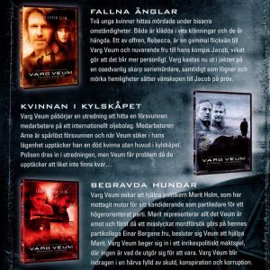 DVD - Varg Veum - Samlingsbox 2 baksida