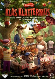 DVD - Klas Klättermus och de andra djuren i Hackebackeskogen front cover