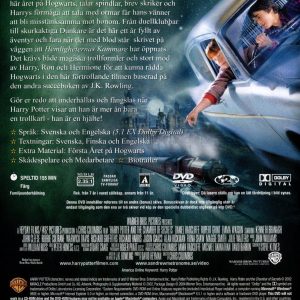 DVD - Harry Potter och Hemligheternas Kammare (1-disc) back cover