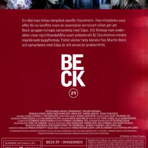 DVD - Beck # 29 : Invasionen back cover
