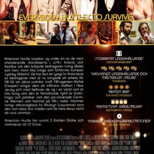 DVD - American Hustle back cover
