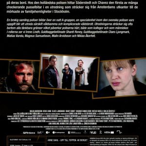 DVD - Arne Dahl: Upp till toppen av berget back cover