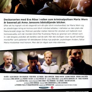 DVD - Maria Wern # 8 - Drömmen förde dig vilse back cover