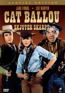 DVD - Cat Ballou skjuter skarpt (Jane Fonda) (1965) front cover