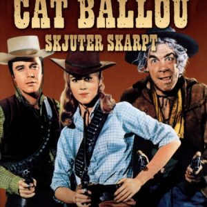 DVD - Cat Ballou skjuter skarpt (Jane Fonda) (1965) front cover