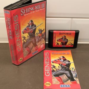 Sega Genesis (Mega Drive) - Shinobi III: Return of the Ninja Master (Komplett) (USA)