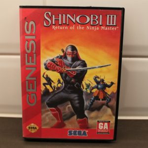Sega Genesis (Mega Drive) - Shinobi III: Return of the Ninja Master (Komplett) (USA) front cover