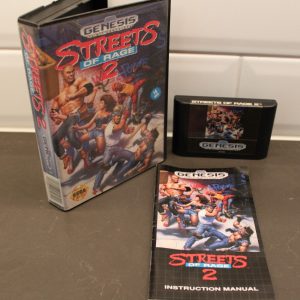 Sega Genesis (Mega Drive) - Streets of Rage 2 (Komplett) (USA)