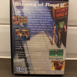 Sega Genesis (Mega Drive) - Streets of Rage 2 (Komplett) (USA) back cover