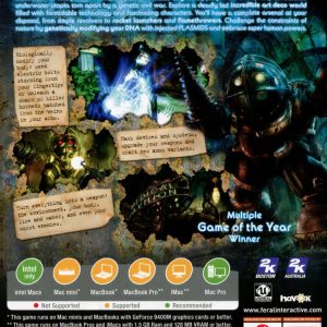 PC - Bioshock back cover