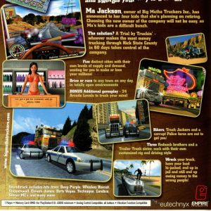 Playstation 2 - Big Mutha Truckers back cover