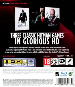Playstation 3 - Hitman: HD Trilogy back cover
