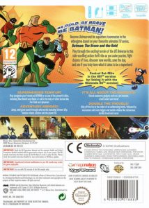 Nintendo Wii - Batman: The Brave and the Bold – The Videogame back cover