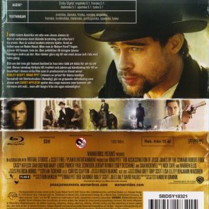 Bluray - Assassination of Jesse James back cover
