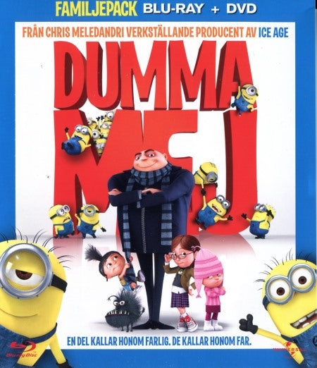 images Bluray - Dumma Mej - Familjepack (Blu-ray + DVD) front cover