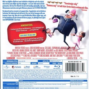 Bluray - Dumma Mej - Familjepack (Blu-ray + DVD) back cover