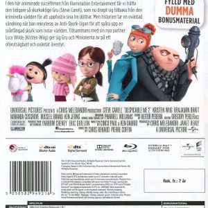 Bluray - Dumma Mej 2 back cover