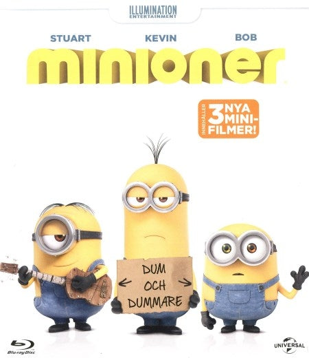 images Bluray - Minioner front cover