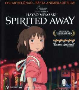 Bluray - Spirited Away (Hayao Miyazaki) (Svensk utgåva) front cover