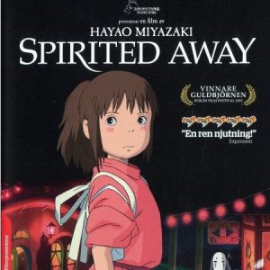 Bluray - Spirited Away (Hayao Miyazaki) (Svensk utgåva) front cover