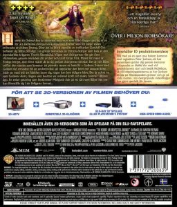 Bluray - Hobbit: En Oväntad Resa (3D) (4-disc) back cover