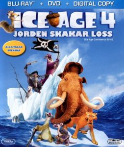 Bluray - Ice Age 4: Jorden skakar loss front cover