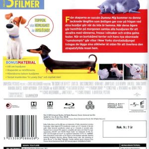 Bluray - Husdjurens hemliga liv back cover