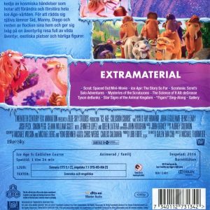 Bluray - Ice Age 5: Scratattack back cover