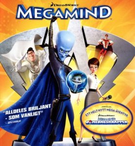 Bluray - Megamind front cover