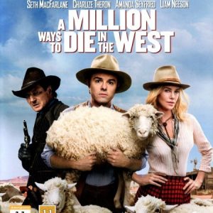 Bluray - A Million Ways to Die in the West (Charlize Theron) front cover