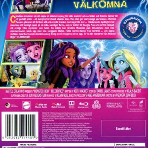 Bluray - Monster High: Elektrifierad back cover