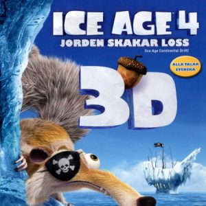 Bluray - Ice Age 4: Jorden Skakar Loss (3D) front cover