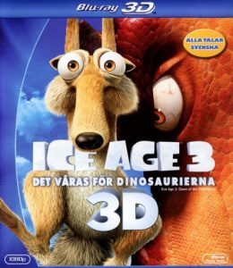 Bluray - Ice Age 3: Det våras för Dinosaurierna (3D) front cover