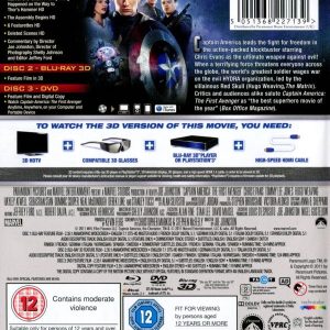 Captain America: The First Avenger (Limited 3D Edition) (Beg) - Bild 2