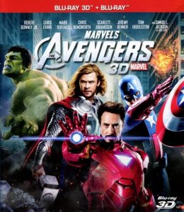 Bluray - Avengers (2012) (3D) front cover