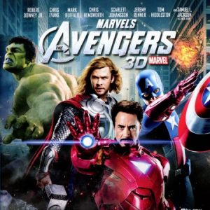 Bluray - Avengers (2012) (3D) front cover