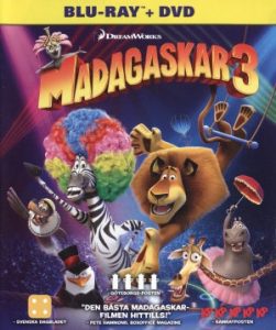 Madagaskar 3 (Svenskt tal) (Blu-ray + DVD)