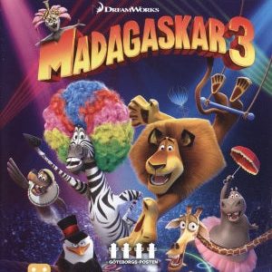 Madagaskar 3 (Svenskt tal) (Blu-ray + DVD)