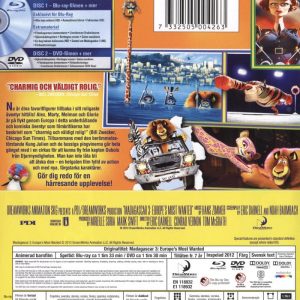 Madagaskar 3 (Svenskt tal) (Blu-ray + DVD)