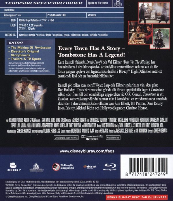 Bluray - Tombstone