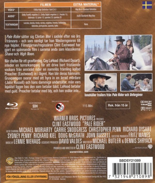 Bluray - Pale Rider