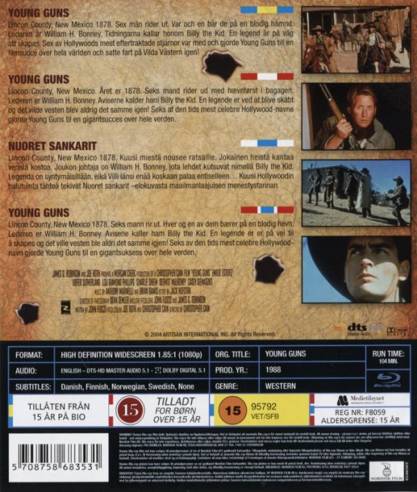 Bluray - Young Guns