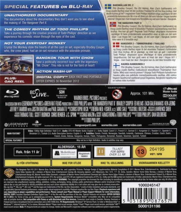 Bluray - Hangover Part II
