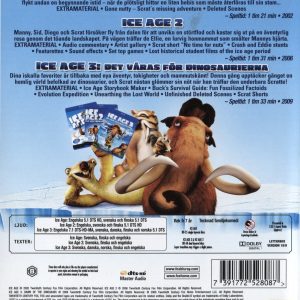Bluray - Ice Age 1, 2 & 3 (3-disc)