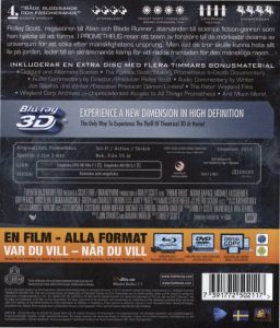 Bluray - Prometheus (4-Disc Collector's Edition) (3D)