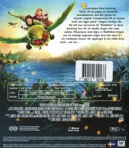 Bluray - Epic: Skogens hemliga rike back cover