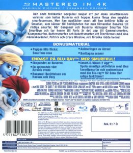 Bluray - Smurfarna 2