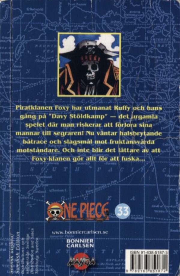 One Piece #33 - Davy stöldkamp!!