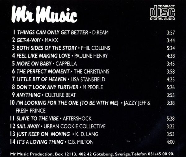 CD - Mr Music Hits: # 03 (1994)